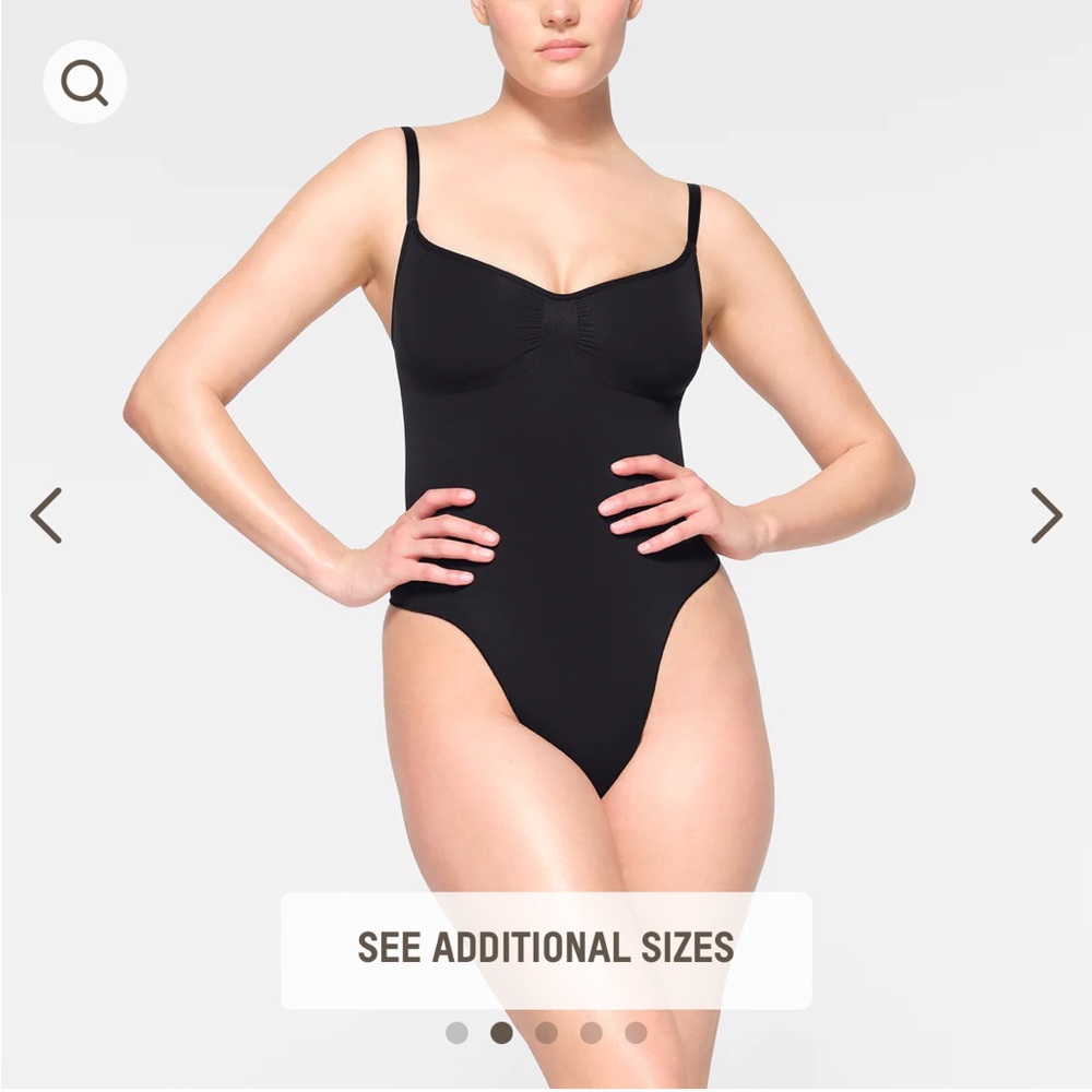 SOLD DO NOT BUY!!!⭕️⭕️⭕️Skims seamless sculpt thong bodysuit